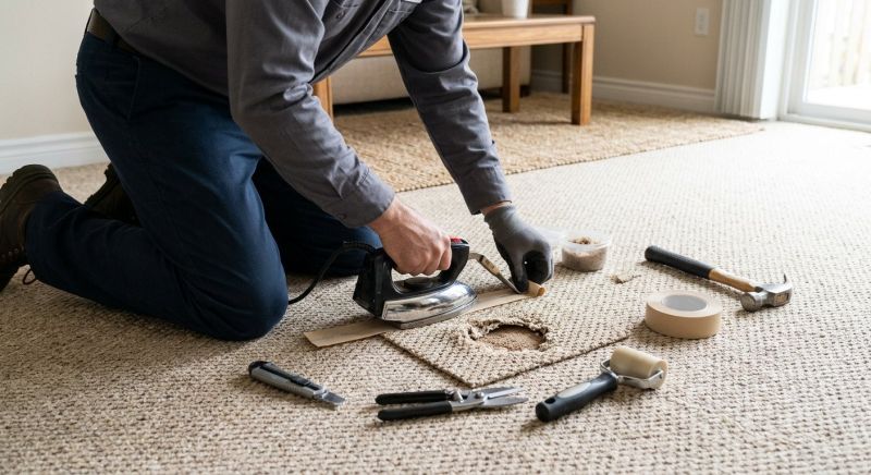 Carpet Burn Repair in Alpharetta, GA