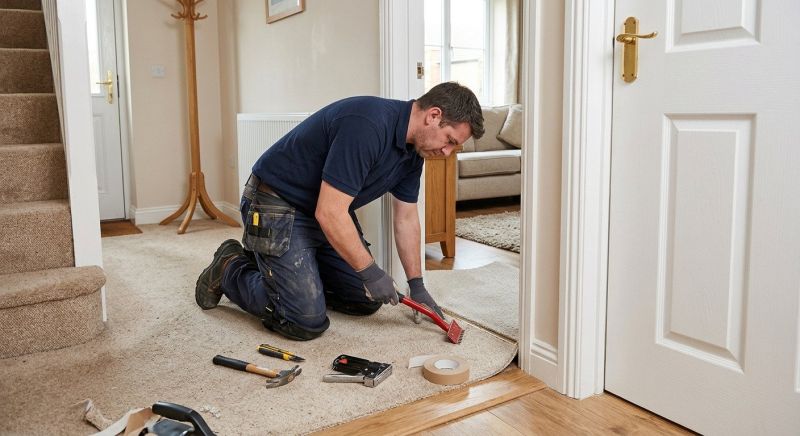 Doorway Carpet Repair in Kansas City, KS