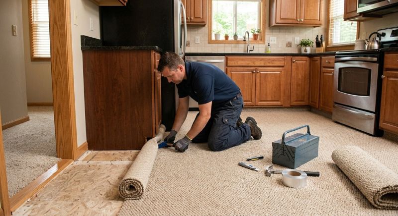 Kitchen Carpet Installation in Toms River, NJ