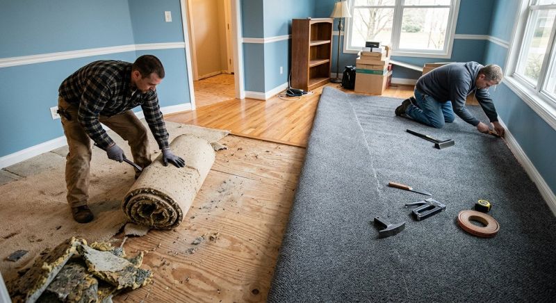 Plush Carpet Installation in Somerset County, NJ