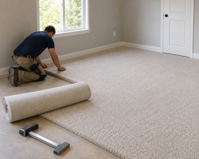 Wool Carpet Installation in Toms River, NJ